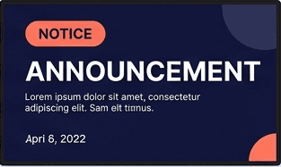 Announcement
