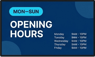 Opening Hours